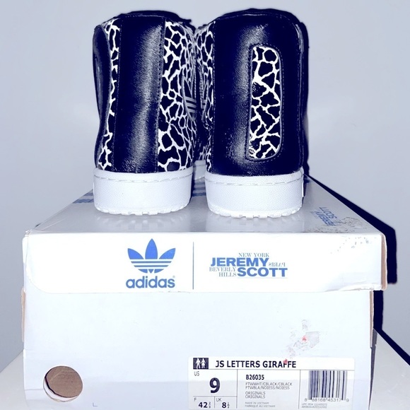Jeremy Scott Adidas JS Lettters Giraffe us9 grail​​​​​ - Picture 5 of 6